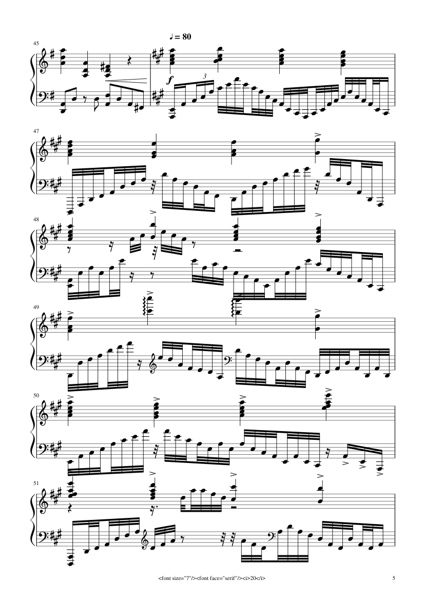 Disney - The Lion King - This Land (Kyle Landry) - piano sheet music page 5