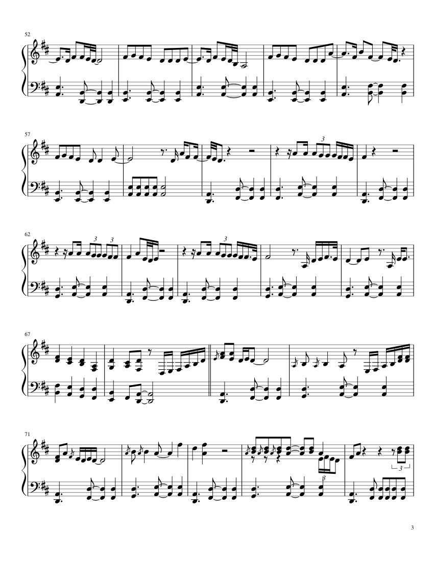 Ed Sheeran-Thinking out Loud - piano sheet music page 3