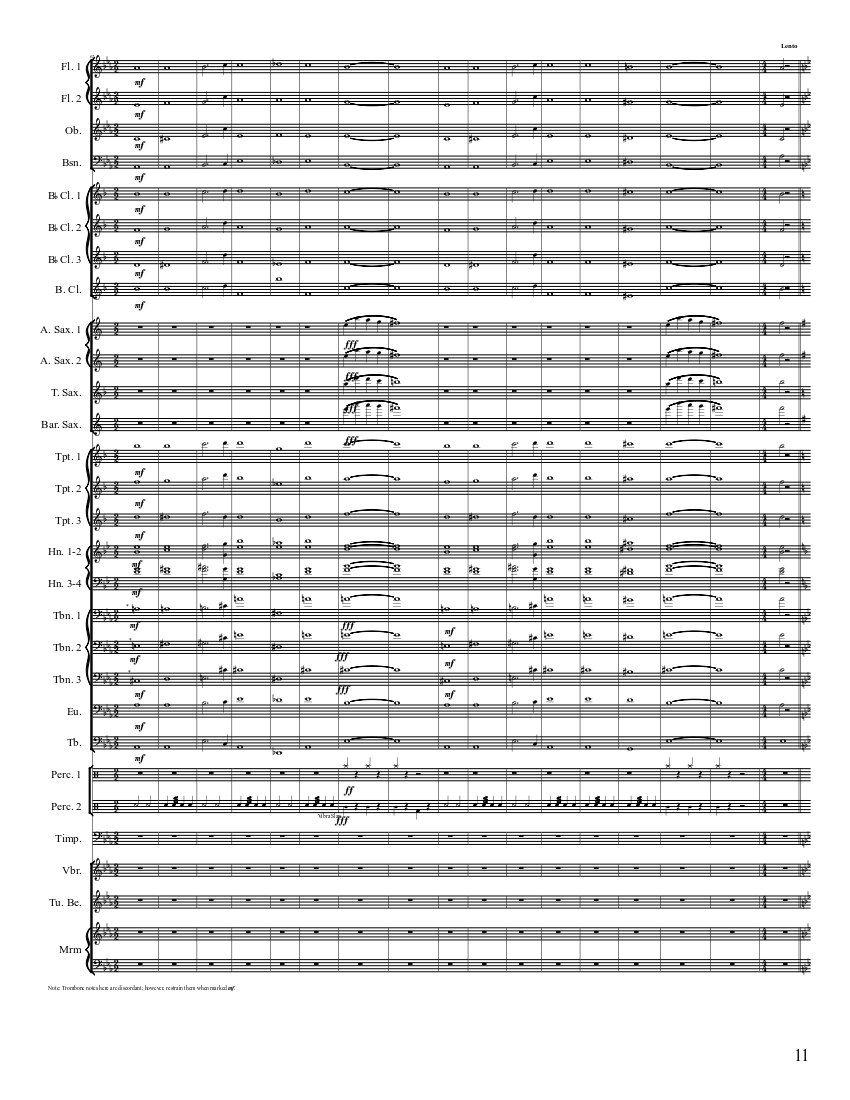 Forest on a Hill - piano sheet music page 11