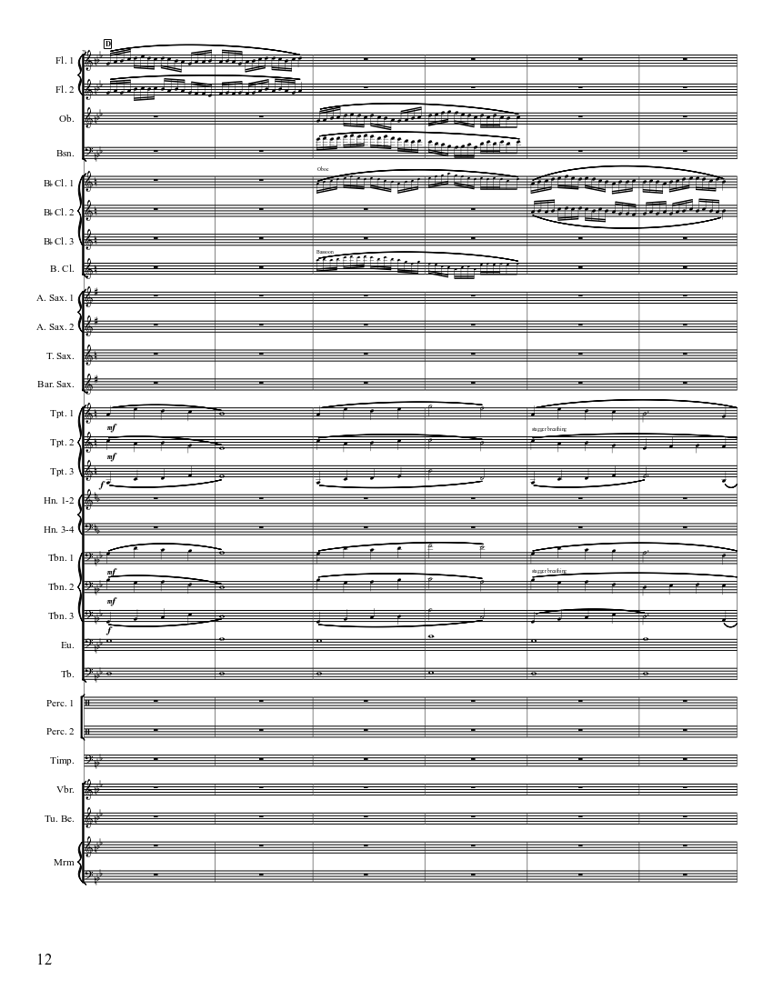 Forest on a Hill - piano sheet music page 12