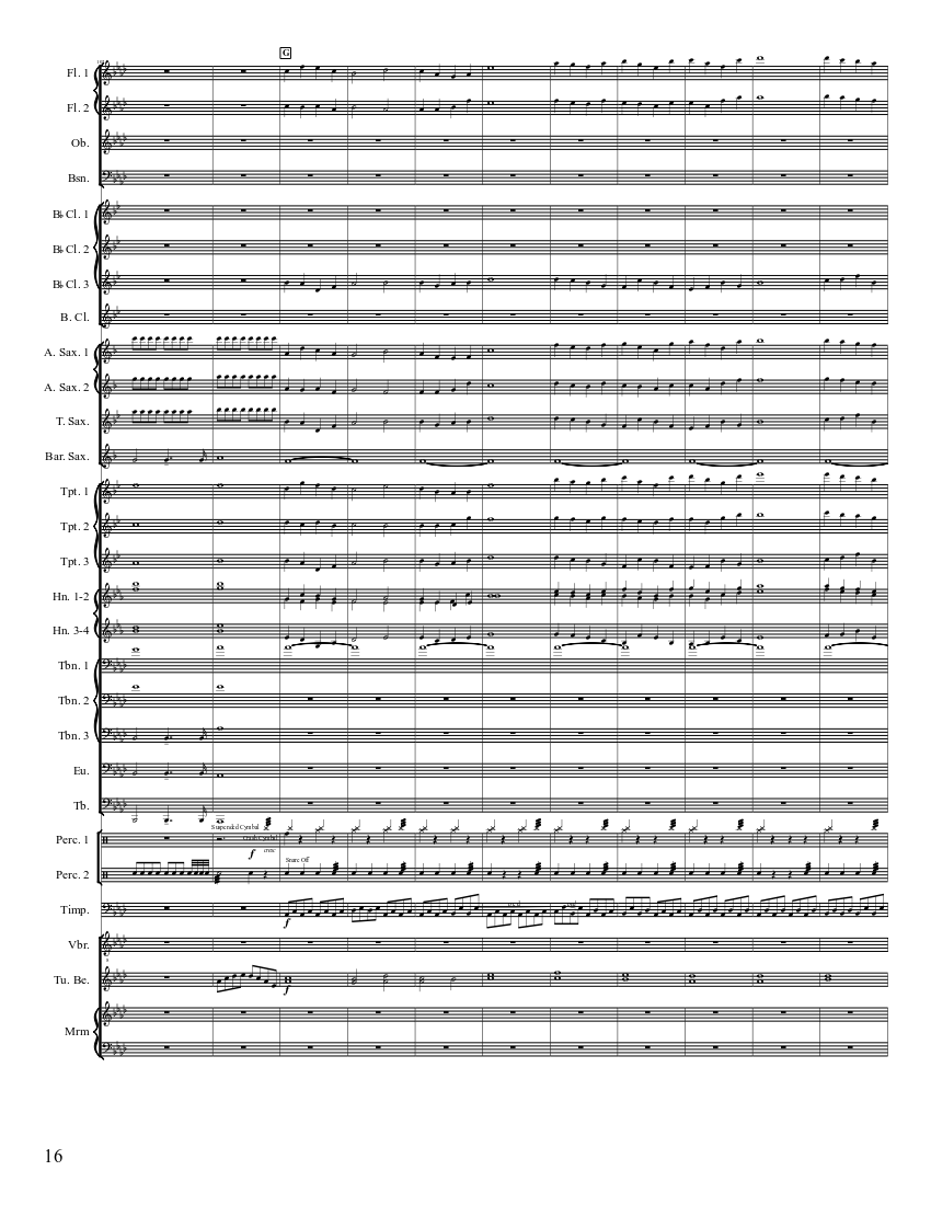 Forest on a Hill - piano sheet music page 16