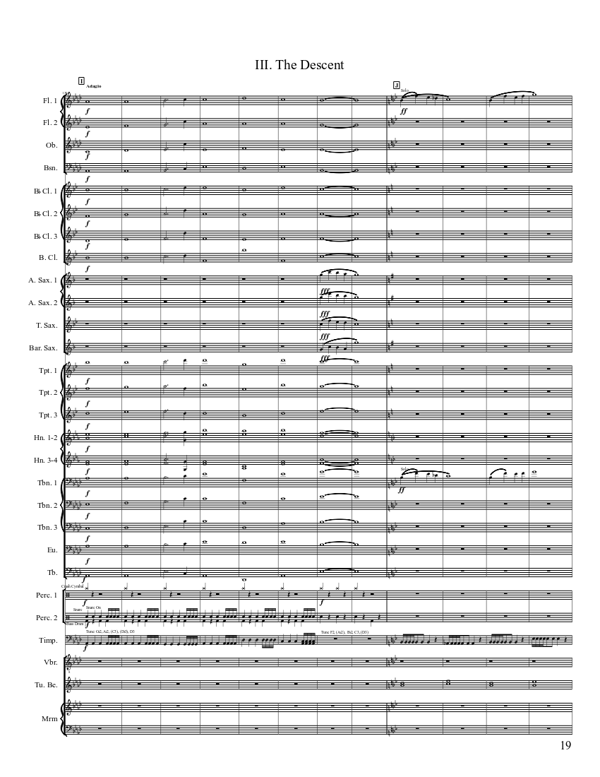 Forest on a Hill - piano sheet music page 19