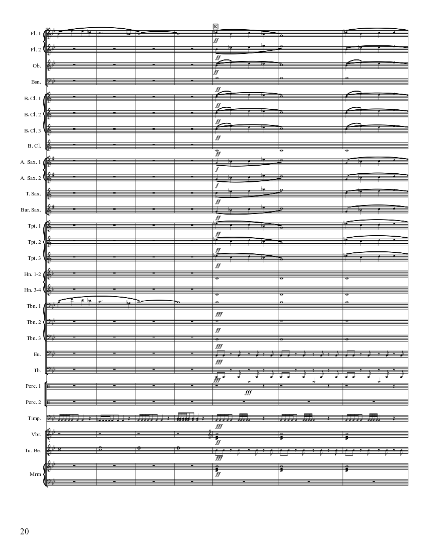 Forest on a Hill - piano sheet music page 20