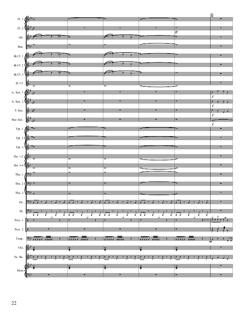 Forest on a Hill - piano sheet music page 22