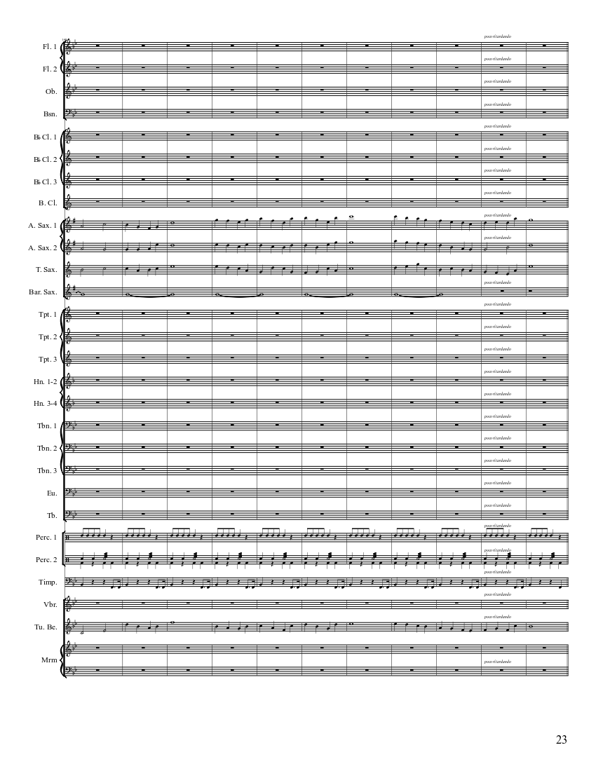 Forest on a Hill - piano sheet music page 23