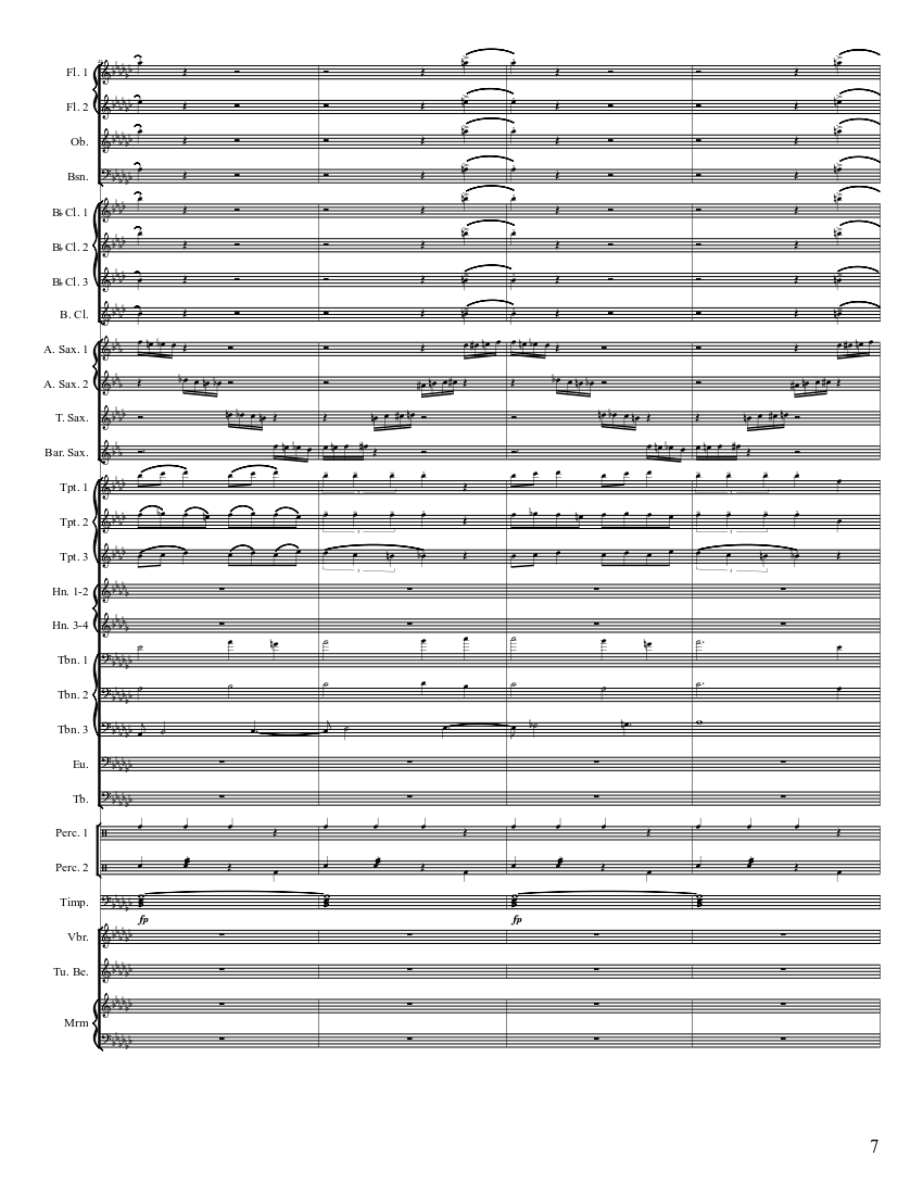 Forest on a Hill - piano sheet music page 7
