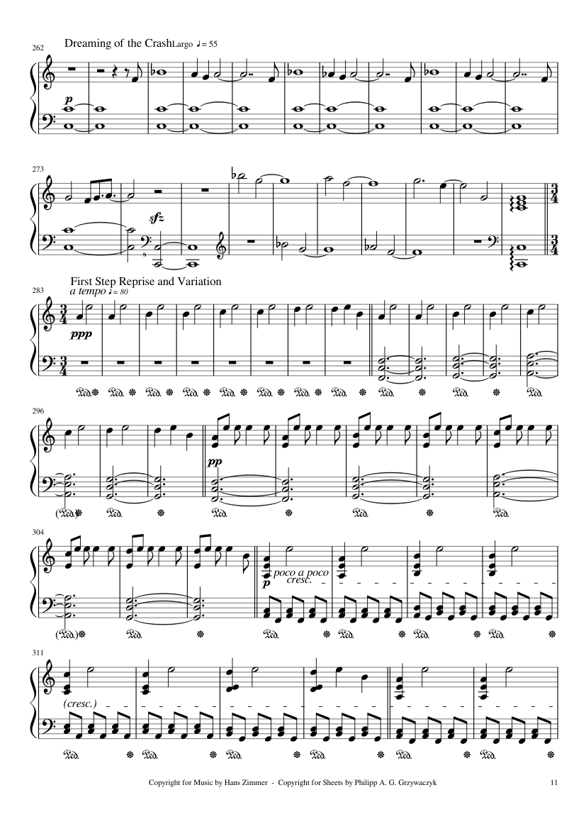 Interstellar-Suite - Hans Zimmer - piano sheet music page 11