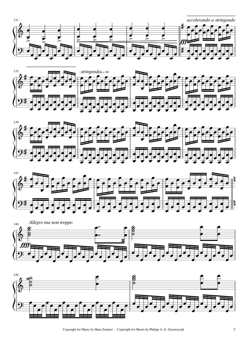 Interstellar-Suite - Hans Zimmer - piano sheet music page 5