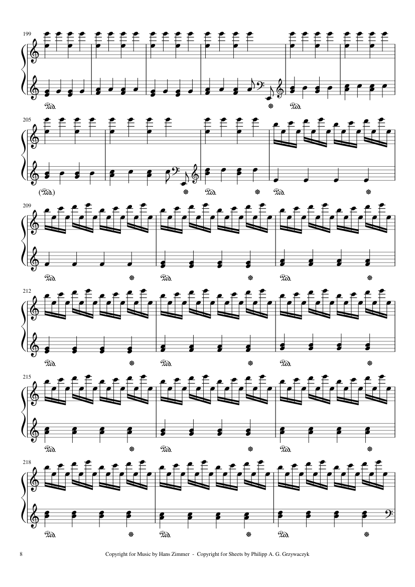 Interstellar-Suite - Hans Zimmer - piano sheet music page 8