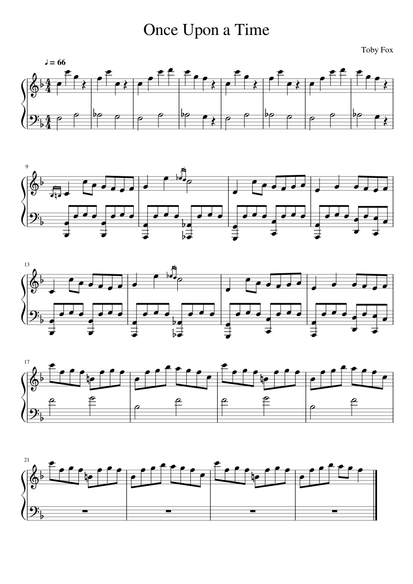 Undertale: Complete OST (101/101) (Update 160525) - piano sheet music page 1