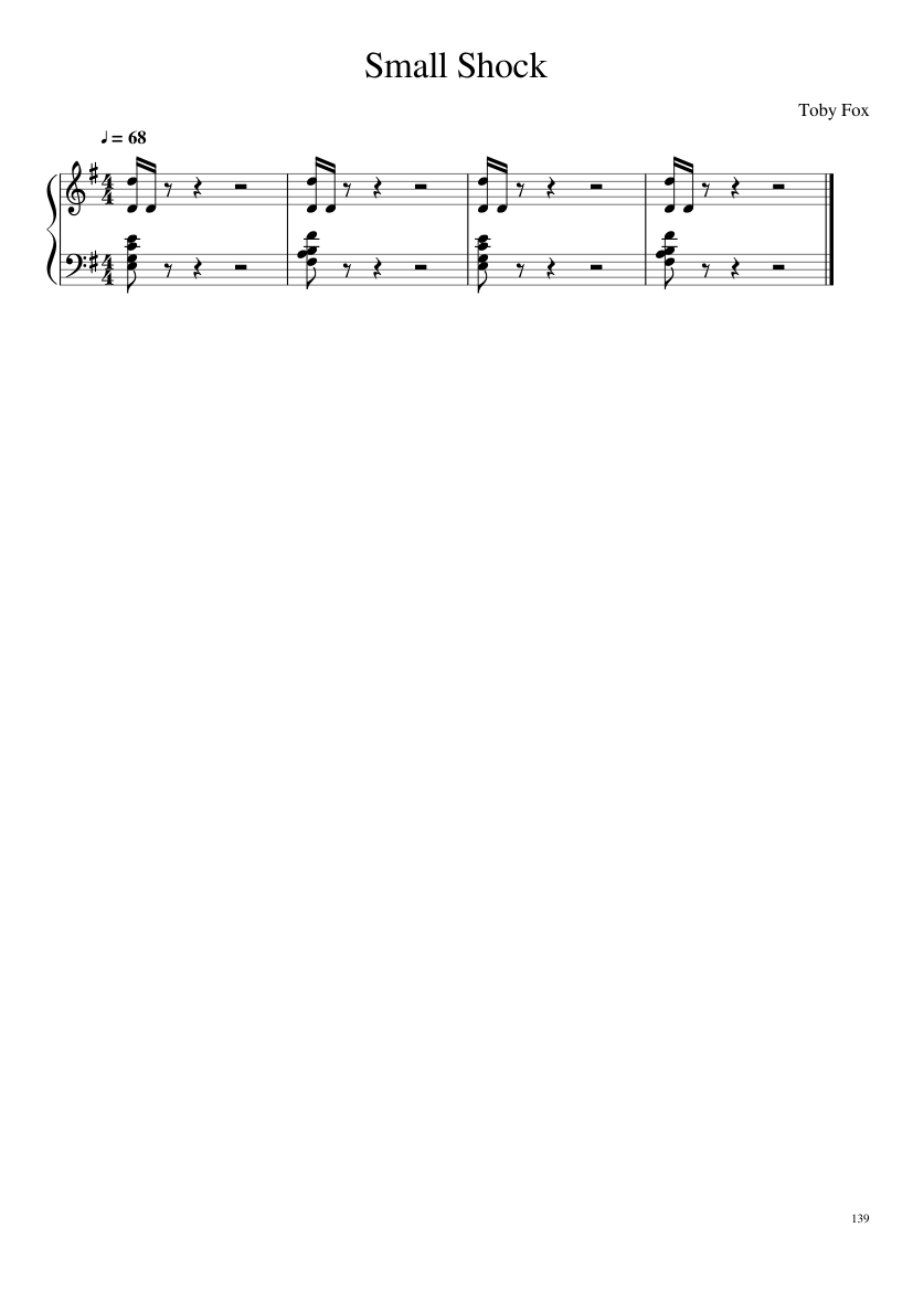 Undertale: Complete OST (101/101) (Update 160525) - piano sheet music page 139