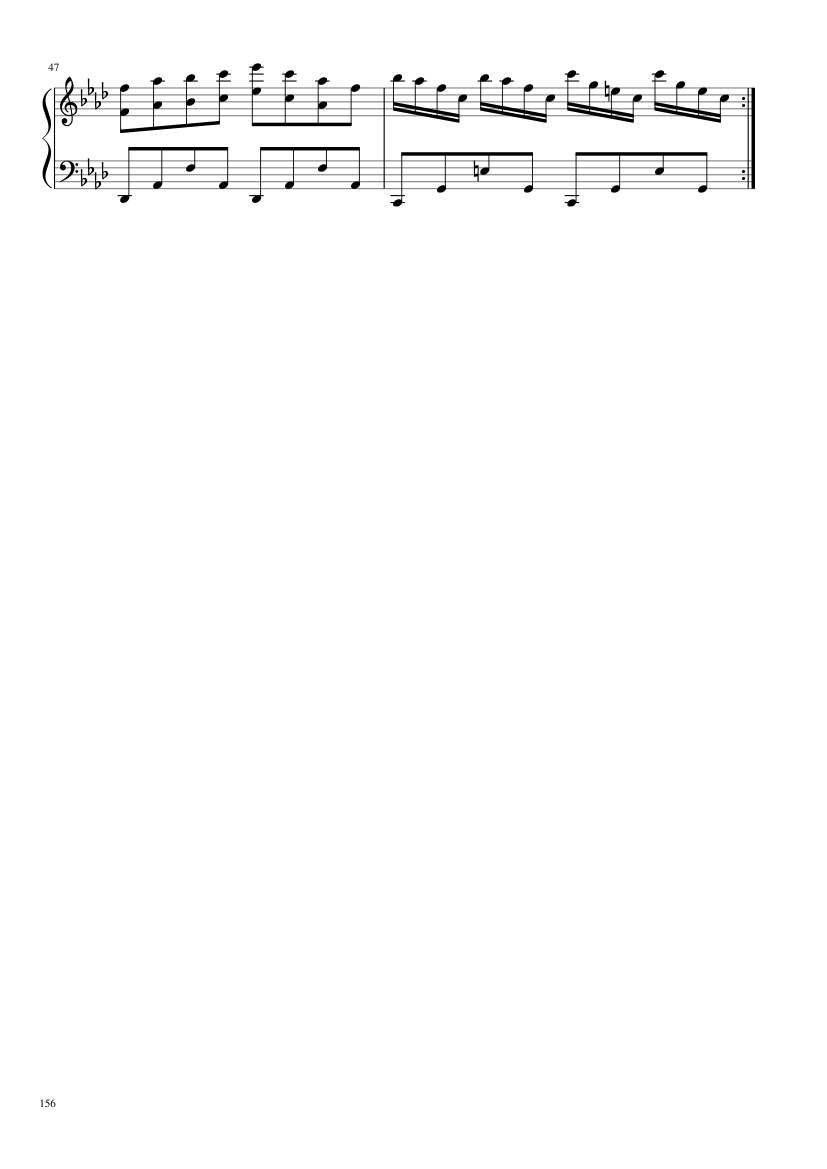 Undertale: Complete OST (101/101) (Update 160525) - piano sheet music page 156