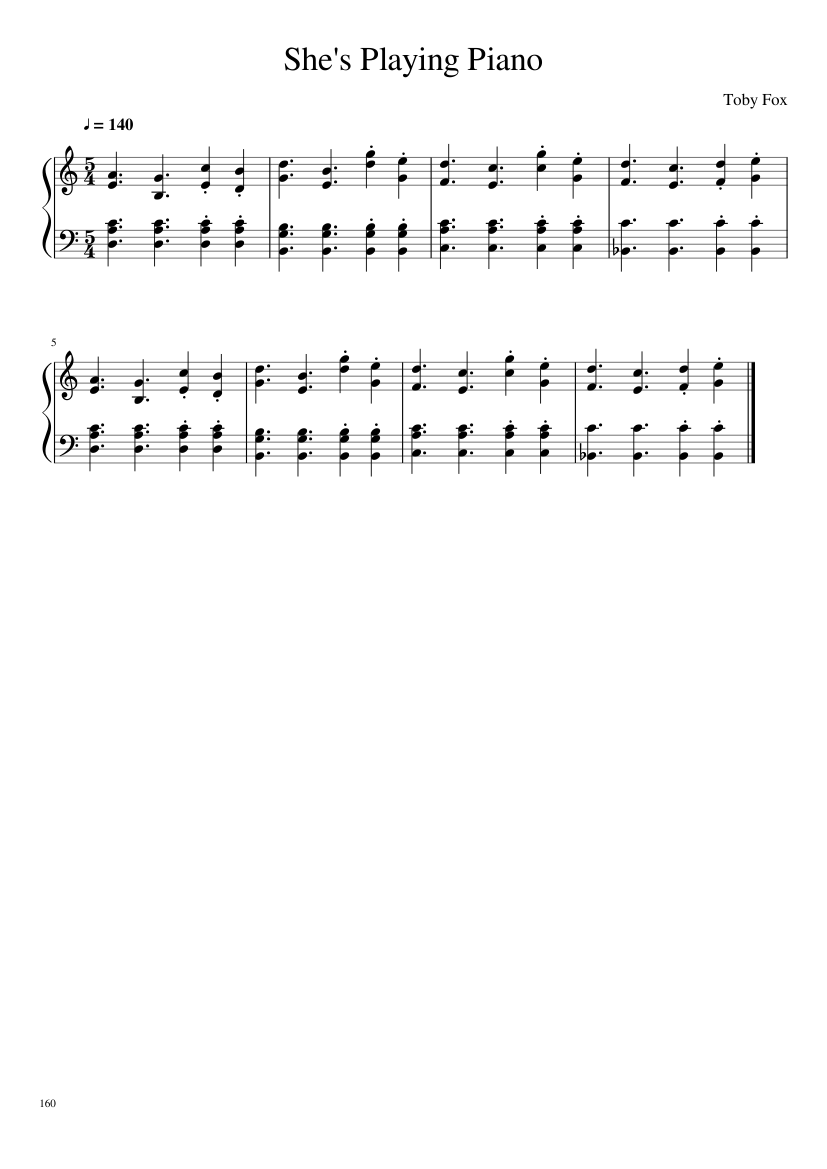Undertale: Complete OST (101/101) (Update 160525) - piano sheet music page 160