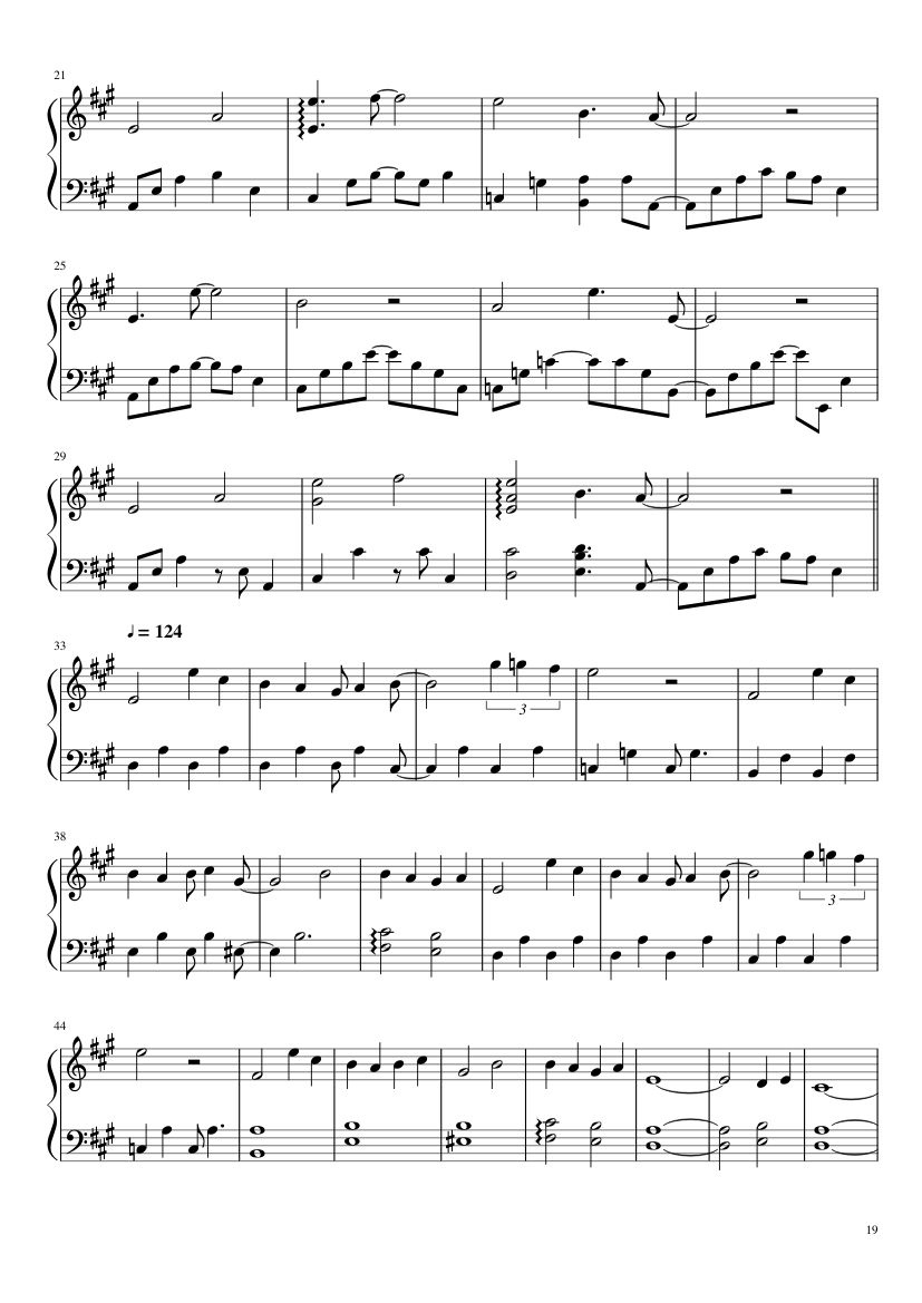 Undertale: Complete OST (101/101) (Update 160525) - piano sheet music page 19