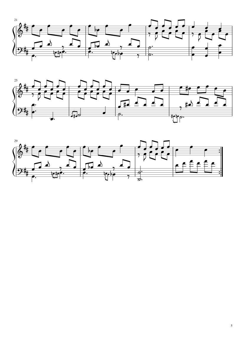 Undertale: Complete OST (101/101) (Update 160525) - piano sheet music page 5